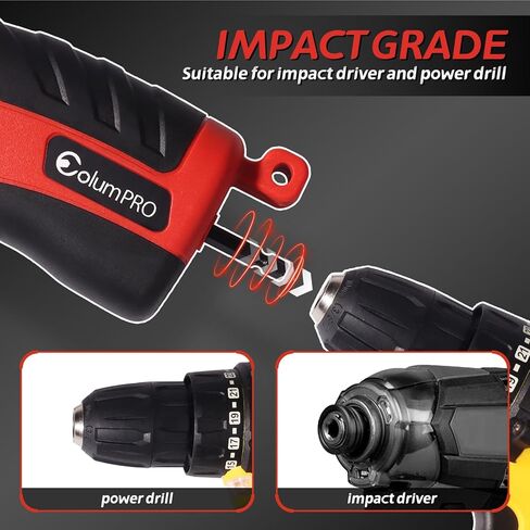Impact Grade Reciprocating Saw Drill Attachment, Universal Saw Adapter for Cordless Drills & Impact Drivers, Includes 2 Blades for Wood & Metal, Cool Tool Gift for Men, Dad, or DIYers in Kuwait