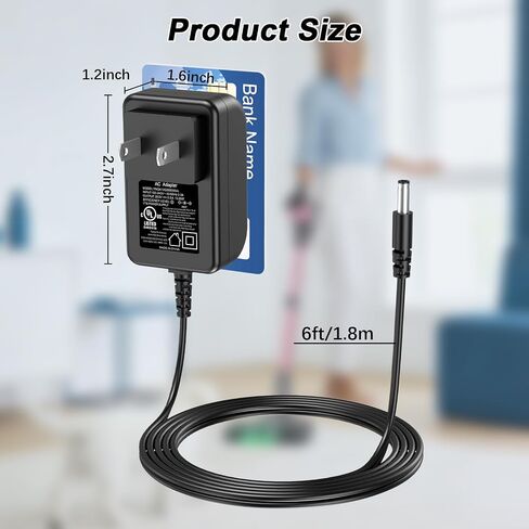 26.5V Adapter Charger for Vacuum Cleaner, Power Supply Cord for VICEASE A27 | for Honiture Clean P7 Pro 22.2V/21.6V Lithium Ion Battery Cordless Stick Vacuum Cleaner Charger Power Cord Supply in Kuwait