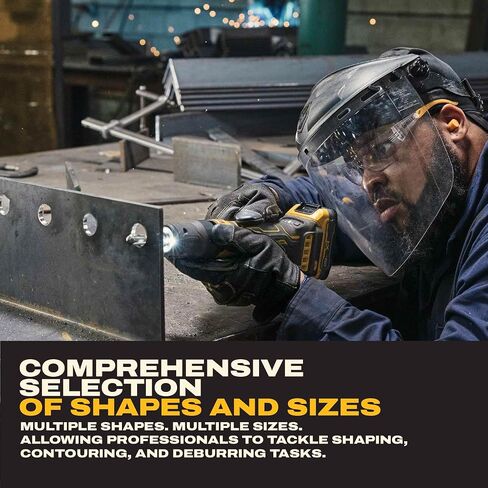 DEWALT DXCBTJSA3 SA-3 Double-Cut Carbide Burr, 1/4 in Shank, Metal Grinding | C10 tungsten carbide double-cut burr for steel, cast iron, stainless, and hardwood grinding; SA-3 shape uses a 1/4 in shank. in Kuwait