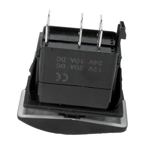 02250201-866 Rocker Switch On Off Start 3-Position Selector Switch Compatible with Sullair 185-600 Air Compressor Replacement for 02250201-866 02250201866 DPDT Power Switch in Kuwait