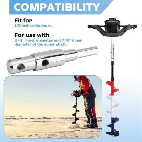 SDS Max Ground Rod Driver & Two Stage Auger Adapter in Kuwait