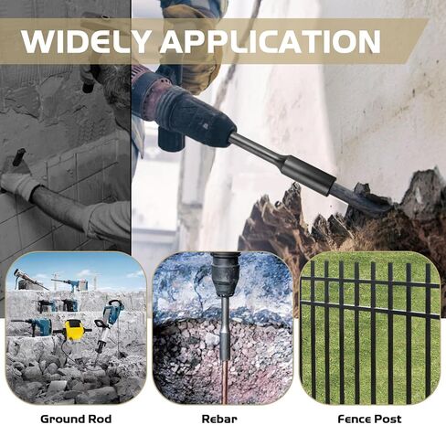 SDS Max Ground Rod Driver & Two Stage Auger Adapter in Kuwait