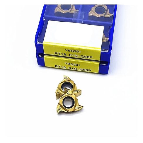 High Toughness Turning Blade Machine Accessories RT22.01N .01W N60P RT16. G55P G60P YBG201 Thread Cutting for Carbide Mechanical Lathe for(RT16.01W-G60P YBG201) in Kuwait