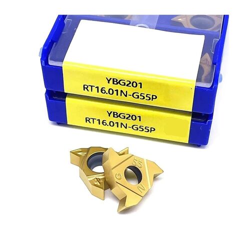 High Toughness Turning Blade Machine Accessories RT22.01N .01W N60P RT16. G55P G60P YBG201 Thread Cutting for Carbide Mechanical Lathe for(RT16.01W-G60P YBG201) in Saudi Arabia