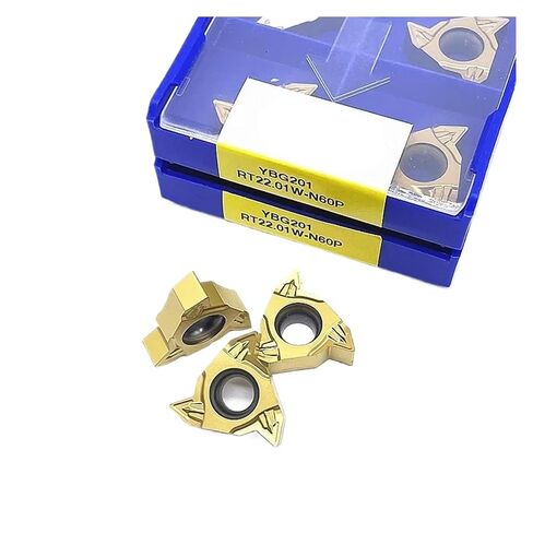 High Toughness Turning Blade Machine Accessories RT22.01N .01W N60P RT16. G55P G60P YBG201 Thread Cutting for Carbide Mechanical Lathe for(RT16.01W-G60P YBG201) in Saudi Arabia