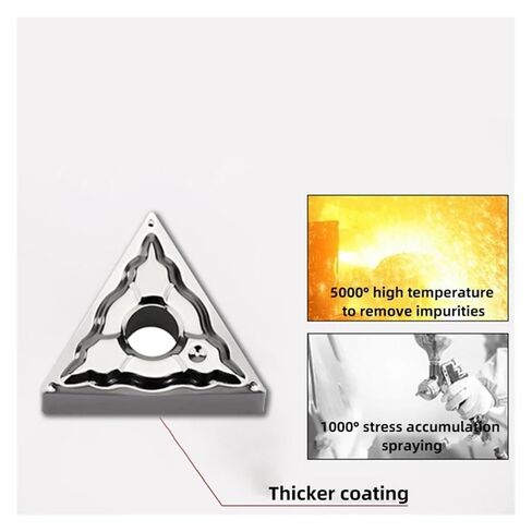 Indexable Lathe Carbide Insert 10PCS TNMG160408 TNMG160402 TNMG160404-HA H01 Hard Alloy Aluminum External Turning Tools Lathe Cutter(TNMG160402-HA H01) in Saudi Arabia