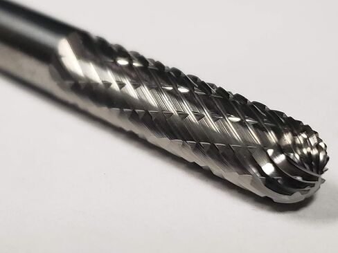 SC-1L Double Cut Carbide Bur Die Grinder Bit 1/4" x 1" on 1/4" Shank in Kuwait