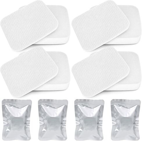 UV900 Replacement Filter for Shark Performance Lift-Away UV900 UV950(4+4) | Includes 4 Foam & Felt Filter, 4 Odor Neutralizer Cartridge for shark UV900 UV950 LA492 LA490, Compatible Parts #XFFK602UKT in Kuwait
