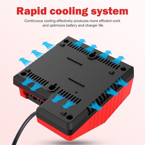 Battery Charger Replacement for m-12 Replacement for M-12 M-14 M-18 12V-18V Lithium Battery 48-11-2420 48-11-2440 48-11-1820 48-11-1840 48-11-1850 48-11-2401 48-11-1890 48-59-1812 in Kuwait