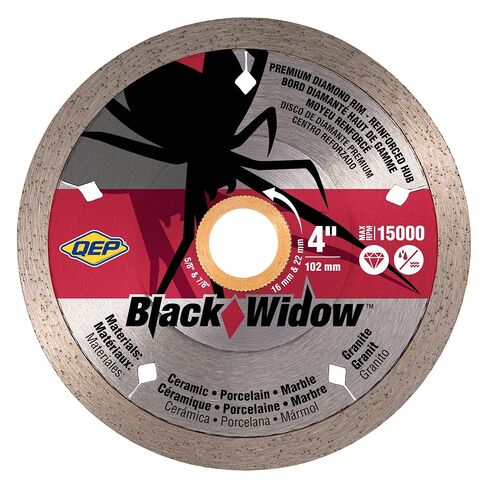 QEP 7-7008BW 7" Premium Diamond Blade for Wet Cutting of Porcelain, Ceramic, Granite and Marble Tile (1 Pack) in Kuwait