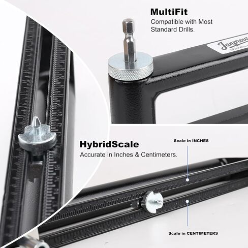 8923 Adjustable Sheet Metal Hole Cutter 2–20 Inch, Cuts Up to 20 Gauge Steel & 26 Gauge Stainless, Lightweight, Fast & Durable for HVAC & Ductwork in Kuwait