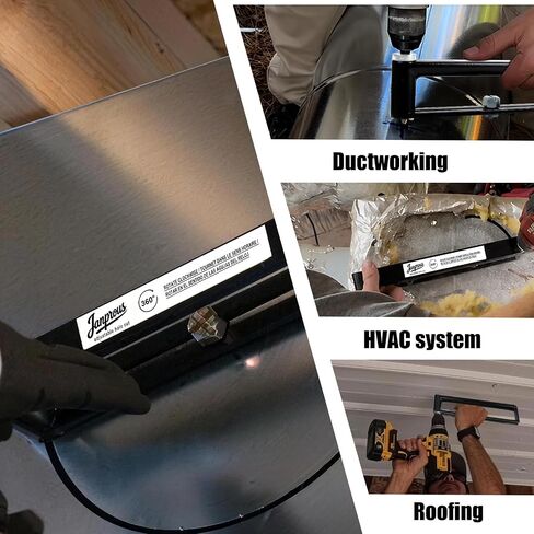 8923 Adjustable Sheet Metal Hole Cutter 2–20 Inch, Cuts Up to 20 Gauge Steel & 26 Gauge Stainless, Lightweight, Fast & Durable for HVAC & Ductwork in Kuwait