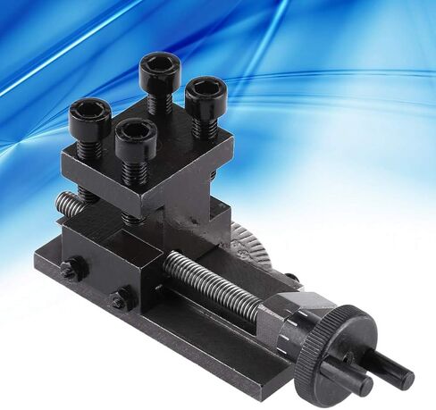 Lathe Tool Post Assembly Lathe Compound Rest Mini Lathe Tool Holder Accessories 30 Degree Rotatable for Mini Lathe in Kuwait