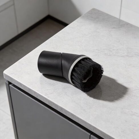 For Miele Furniture Brush Attachment with Nylon Bristles Rotatable Head and 35mm Connection Compatible with C1 C2 C3 Compact and Classic Vacuum Cleaners in Kuwait