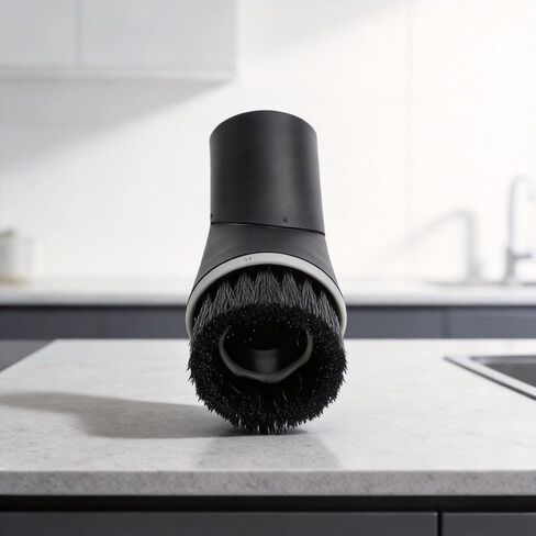 For Miele Furniture Brush Attachment with Nylon Bristles Rotatable Head and 35mm Connection Compatible with C1 C2 C3 Compact and Classic Vacuum Cleaners in Kuwait