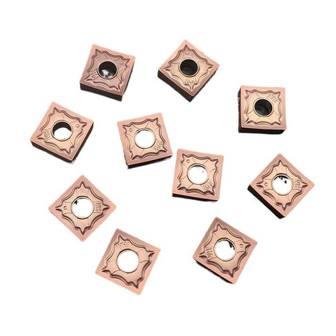 Indexable Lathe Carbide Insert 10PCS SNMG120404-HA PC9030 Hard Alloy External Turning Tool Lathe Cutter Tools Applies to Stainless Steel in Kuwait