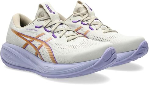 ASICS Women's Gel-Cumulus 28 Running Shoes, 9, Oatmeal/Fresh AIR in Kuwait