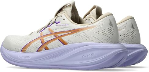 ASICS Women's Gel-Cumulus 28 Running Shoes, 9, Oatmeal/Fresh AIR in Kuwait