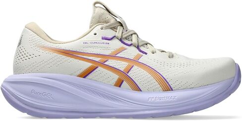 ASICS Women's Gel-Cumulus 28 Running Shoes, 9, Oatmeal/Fresh AIR in Kuwait