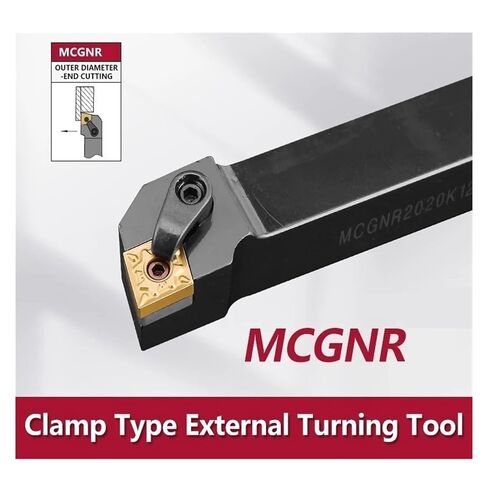 Indexable Lathe Carbide Insert 1PCS MCGNR2020K12 External Turning Tool Holder Hard Alloy Lathe Cutting Tools Bar in Kuwait
