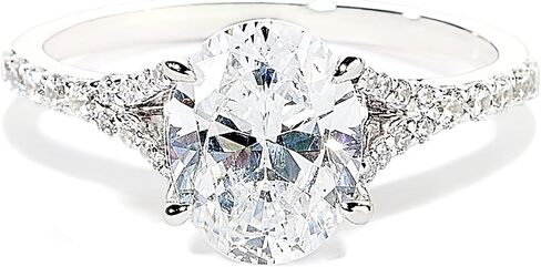 STORYJEWELLERY Wedding Rings for Women, Engagement Rings for Women 1.5 CT, Oval Ring, Silver Travel Ring, Gifts for Her in Saudi Arabia
