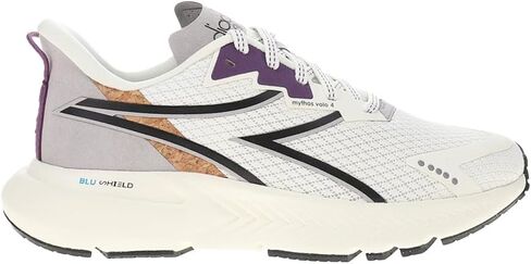 Diadora Womens Mythos Blushield Volo 4 2030 Running Sneakers Shoes - Off White in Kuwait