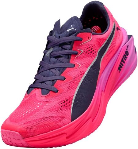 PUMA Mens X Hyrox Deviate Nitro Elite 4 Running Sneakers Shoes - Pink - Size 10 M in Kuwait