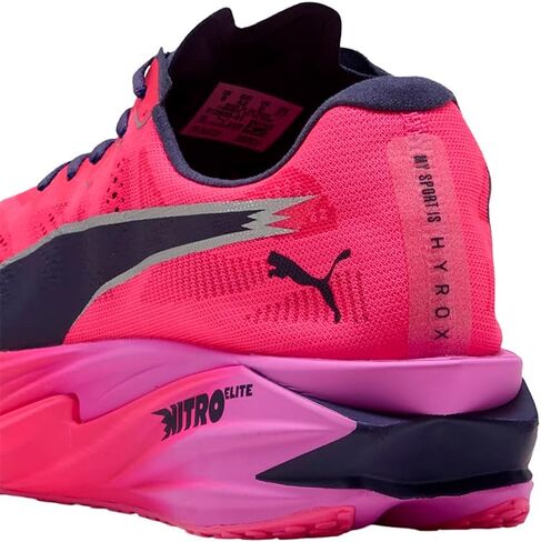 PUMA Mens X Hyrox Deviate Nitro Elite 4 Running Sneakers Shoes - Pink - Size 10 M in Kuwait