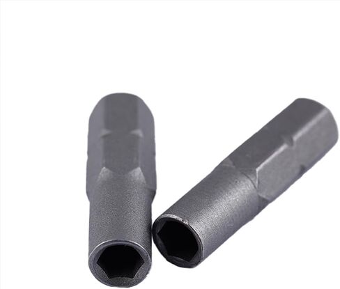1pc Screwdriver Bit Adapter Micro Inserts Bits 6.35mm 1/4" Adapter To 4mm Hex Holder in Kuwait