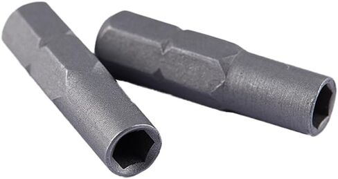 1pc Screwdriver Bit Adapter Micro Inserts Bits 6.35mm 1/4" Adapter To 4mm Hex Holder in Kuwait
