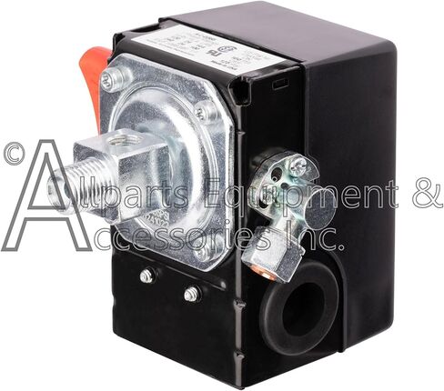 Z-AC-0565 Pressure Switch 1/8" NPT Special Port 100-125 PSI 2-Pole 120-240V Compatible with Craftsman, DeWALT, DeVilbiss, and Porter Cable Air Compressor Units in Kuwait