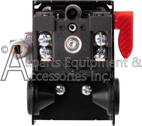 Z-AC-0565 Pressure Switch 1/8" NPT Special Port 100-125 PSI 2-Pole 120-240V Compatible with Craftsman, DeWALT, DeVilbiss, and Porter Cable Air Compressor Units in Kuwait