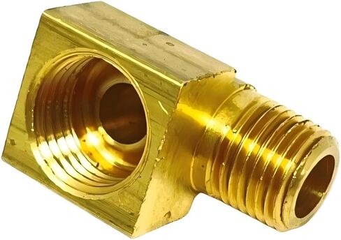 95031795 Air Compressor INVERTED FLARE ELBOW - for INGERSOLL RAND Industrial Compressor Parts SS5L5 2475 TYPE 30 - Male Pipe Thread Tube Fitting Replacement - 5/8" TUBE X 1/2" MPT 90 DEG ELBOW in Kuwait