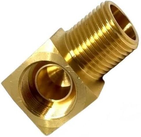 95031795 Air Compressor INVERTED FLARE ELBOW - for INGERSOLL RAND Industrial Compressor Parts SS5L5 2475 TYPE 30 - Male Pipe Thread Tube Fitting Replacement - 5/8" TUBE X 1/2" MPT 90 DEG ELBOW in Kuwait