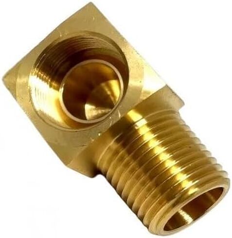 95031795 Air Compressor INVERTED FLARE ELBOW - for INGERSOLL RAND Industrial Compressor Parts SS5L5 2475 TYPE 30 - Male Pipe Thread Tube Fitting Replacement - 5/8" TUBE X 1/2" MPT 90 DEG ELBOW in Kuwait