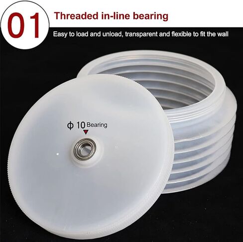 Drill Dust Cover - Drill Dust Collector Hole Saw Accessories Home Ash Bowl Drill Dust Cover Easy Operate Hole Saw Accessories Elastic Sealing in Kuwait