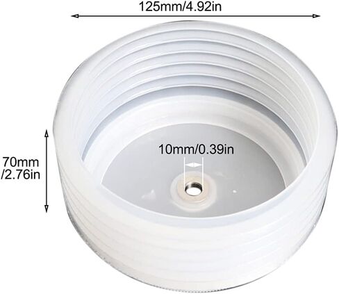 Drill Dust Cover - Drill Dust Collector Hole Saw Accessories Home Ash Bowl Drill Dust Cover Easy Operate Hole Saw Accessories Elastic Sealing in Kuwait