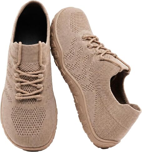 Winvote Barefoot Shoes Wide Toe Box Casual Walking Women Men Zero Drop Sneakers Lightweight Breathable Shoes Non-Slip Minimalist Soft in Kuwait