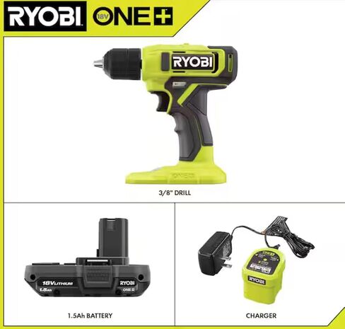 Ryobi 18V Cordless 3/8 in. Drill/Driver (Tool Only) PCL201 in Kuwait