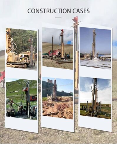 Portable Water Well Drilling Rig, Borehole Drilling Machine, Crawler Core Drill Rig – Mobile Well Drilling Equipment for Farm Irrigation, Geological Survey & Construction in Kuwait