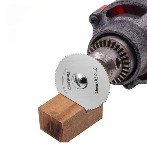 8 Pcs High-Speed Steel Mini Saw Blade Set for Drills & Rotary Tools – Heavy Duty Blades for Wood, Plastic, Copper, Aluminum & Metal Cutting, Compatible with Drill Presses & Rotary Machines (8PCS) in Kuwait