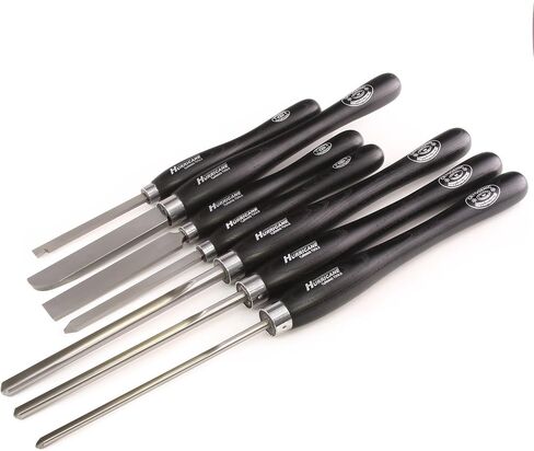 Hurricane Turning Tools, M2 Cryo Pro Series, 7 Piece Bowl Turners Set, Pro Series Woodturning Tools in Kuwait