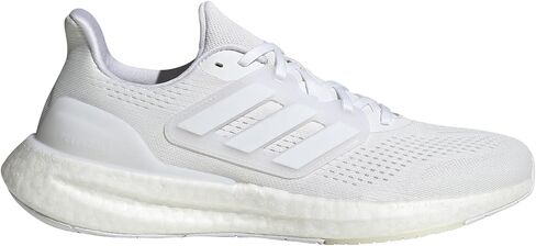 adidas Mens Pureboost 23 Running Sneakers Shoes - White in Kuwait