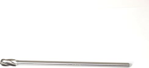 TEMO SL-4L6 NF Aluminum Cut Carbide Rotary Burr File, 1/2 Inch Head 14 Degree Cone, 1/4 Inch Diameter 6 Inch Long Shank in Kuwait