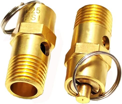 1/4" NPT, 225 PSI, Air compressure 225 PSI, Pressure Relief Pressure Valve (2 PCS) in Kuwait