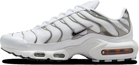 Nike Air Max Plus - Women's (HJ9743-100, White/Black/Pure Platinum) Size 7.5 in Kuwait