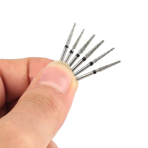 50Pcs FG Diamond Burs High Speed Polishing Drill Bit Compatible with Angle Grinder 1.6mm in Kuwait