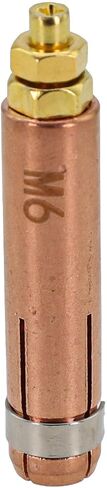 Collet Chuck Copper Welder Attachment for Capacitor Discharge CD Stud Welding Machine Torch, for Compatible with M5 M6 M8, Total Length 43.05 mm,Construction for Precise(M-4) in Kuwait