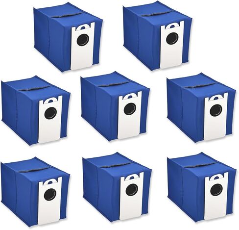 8 Pack Dust Bags Compatible with bObsweep UltraVision and UltraVision Pet Self-Empty Robot Vacuum,6 Liter Disposable Replacement Vacuum Bags in Kuwait