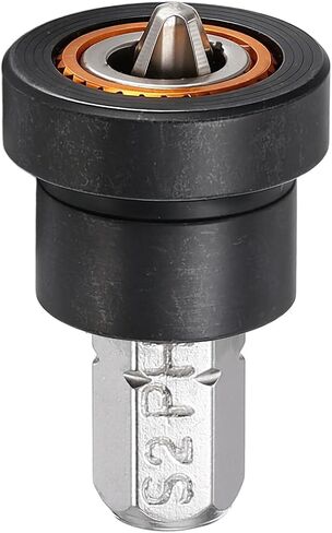 HARFINGTON Magnetic Positioning Screwdriver Bits PH2 Drywall Screw Bit Hex Shank Positioning Setter Batch Head Rustproof for Plasterboard Screw Drill Accessory, 1" Long Silver in Kuwait